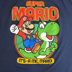 Nintendo Super Mario “It’s-a Me Mario” Men’s T-Shirt Size 3XL -142